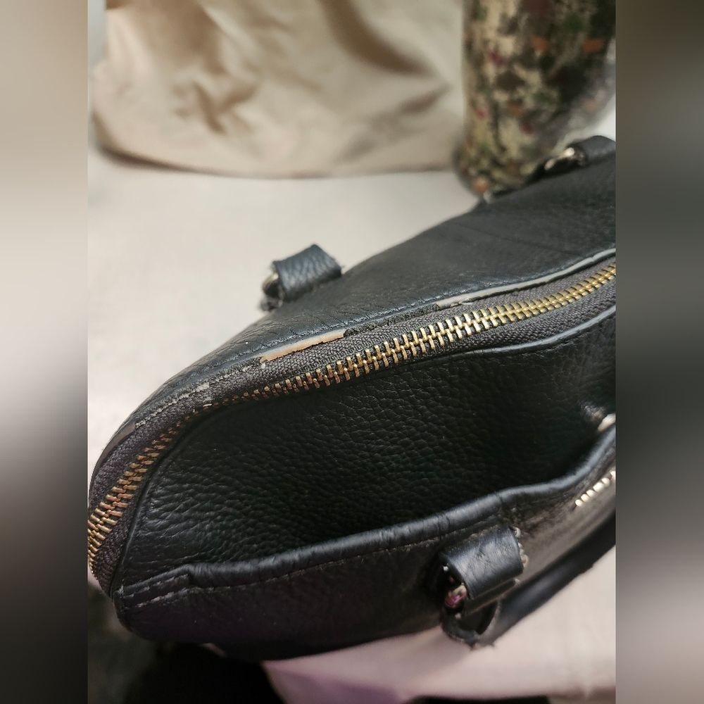 Karl Lagerfeld Black Satchel - Picture 9 of 13